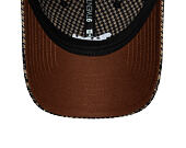 Kšiltovka New Era - Herringbone 9TWENTY - Barcelona FC - Brown