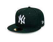 Kšiltovka New Era - MLB League Essential 59FIFTY - NY Yankees - Green / White