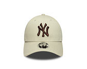 Kšiltovka New Era - MLB 9FORTY M-CROWN - NY Yankees - Stone / Deep Auburn