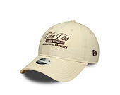 Dámská Kšiltovka New Era - Branded Cafe Slogan 9TWENTY - Cream / Deep Auburn