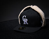Kšiltovka New Era - MLB World Series Cooperstown Dog-Ear 59FIFTY - Colorado Rockies - Black