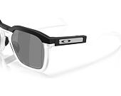 Sluneční brýle Oakley - Hstn Sq - Matte Black - Black / Transparent