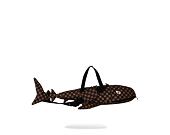 Taška Sprayground - Sharks In Paris Wtf Bubble Brown Check Shark Duffle