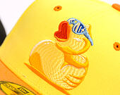 Kšiltovka New Era - MiLB Theme Nights 59FIFTY - Lehigh Valley IronPigs - Rubber Duck - Mustard