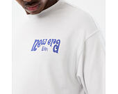 Triko New Era - Branded PIzza Time Graphic Oversized Tee - White