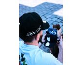 Kšiltovka New Era - MLB Side Script 9FORTY M-CROWN - Chicago White Sox - Black
