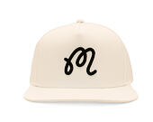 Kšiltovka Malbon - M Snapback - White