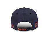 Kšiltovka New Era - NFL 2026 Sideline 9SEVENTY Stretch-Snap - Chicago Bears - Team Color