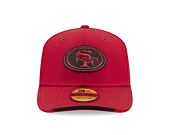 Kšiltovka New Era - NFL 2026 Sideline 9SEVENTY Stretch-Snap - San Francisco 49ers - Team Color