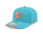 Kšiltovka New Era - NFL 2026 Sideline 9SEVENTY Stretch-Snap - Miami Dolphins - Team Color