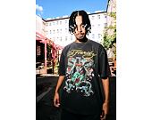 Triko Ed Hardy - Battle Of The Dragons Relaxed Tshirt - Charcoal