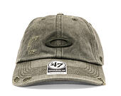 Kšiltovka Oakley - ‘47 Reserve Distressed Cap - Deep Olive