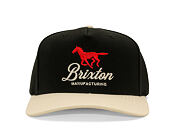 Kšiltovka Brixton - Leisure Snapback - Black/White Cap