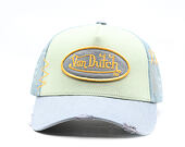 Kšiltovka Von Dutch - Trucker - Patch - Green / Light Blue