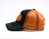 Kšiltovka Von Dutch - Baseball - Vintage Distressed - Orange / Navy