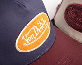 Kšiltovka Von Dutch - Baseball - Patch Premium - Red / Purple