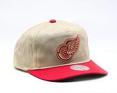 Kšiltovka Mitchell & Ness - NHL Retro Roots Deadstock Vntg - Detroit Red Wings - Cream