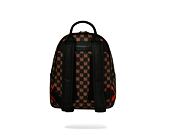 Batoh Sprayground - Sharks In Paris Wtf Bubble Brown Check Savage Backpack