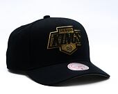 Kšiltovka Mitchell & Ness - NHL Black And Gold Pro Snapback - Los Angeles Kings - Black