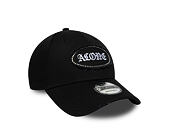 Kšiltovka New Era - Branded Gem Patch Distress 9FORTY - Black