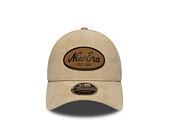 Kšiltovka New Era - Branded Faux Suede 9FORTY M-CROWN - Stone