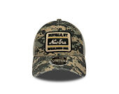 Kšiltovka New Era - Branded Camo 9FORTY M-CROWN A-Frame Trucker - Woodland Camo