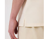 Triko New Era - Branded Straight Hem Jersey - Off White