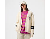 Svetr New Era - MLB Knit Cardigan - NY Yankees - Cream