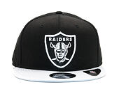 Kšiltovka New Era Cotton Block 3 Oakland Raiders Black/Grey Snapback