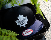 Kšiltovka New Era Cotton Block 3 Toronto Maple Leafs Black Snapback