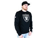 Mikina New Era Essential NFL Team Logo Crew Oakland Raiders Black
