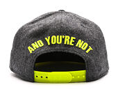 Kšiltovka New Era Sorry I'm Fresh Grey Heather/Neon Snapback