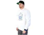 Mikina Mitchell & Ness Toronto Maple Leafs Team Logo Crewneck White