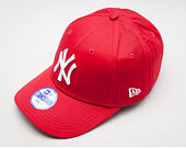 Dětská Kšiltovka New Era League Basic New York Yankees Scarlet/White OLD