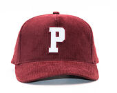 Kšiltovka Pink Dolphin P Corduroy Maroon Snapback