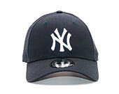 Kšiltovka New Era 9FORTY MLB League Basic New York Yankees Strapback Navy / White