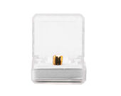 Pozlacený zub King Ice Gold Single Grill Tooth Cap Bottom