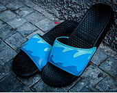 Pantofle Pink Dolphin Ocean Slides Black