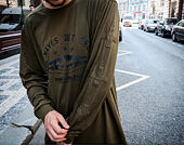 Triko Pink Dolphin Cross Layering Olive