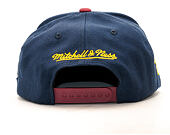 Kšiltovka Mitchell & Ness Championship Cleveland Cavaliers Navy/Burgundy Snapback
