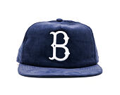 Kšiltovka New Era Cooperstown Cord Brooklyn Dodgers Navy 9FIFTY Snapback