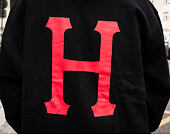 Mikina S Kapucí HUF Thrasher Tour De Stoops Black