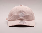Kšiltovka Mitchell & Ness Micro Suede Slouch Chicago Blackhawks Light Pink Strapback
