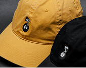 Kšiltovka HUF Peanuts Spike 8 Ball Curve Brim Gold Strapback