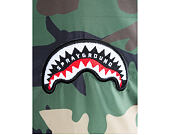 Oboustranná péřová zimní bunda Sprayground Shark Mouth Reversible Camo