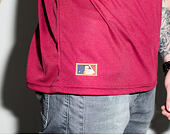 Triko New Era Border Edge Badge Tee Philadelphia Phillies Burgundy/Blue/White