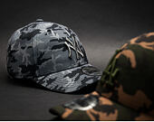 Kšiltovka New Era Seasonal Camo Los Angeles Dodgers 9FORTY Woodland Camo Strapback