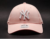Dámská Kšiltovka New Era League Essential New York Yankees 9FORTY Pink Strapback