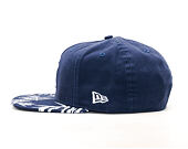 Kšiltovka New Era Sandwash Visor Print New York Yankees 9FIFTY Navy Snapback