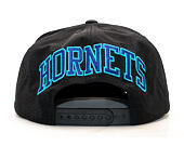 Kšiltovka Mitchell & Ness Ripstop Honeycomb Charlotte Hornets Black Snapback